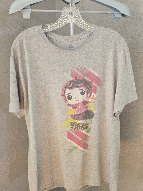 Funko Other - Mens Back to the Future Funko Gray Graphic Tee